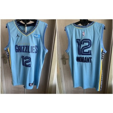 12 Ja Morant Grizzlies Jersey