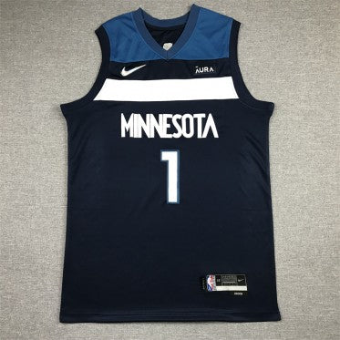 1 Anthony Edwards Nike Minnesota Basketball Jersey