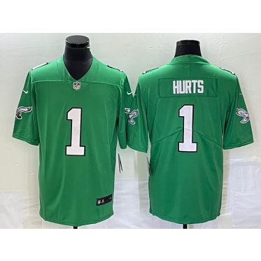 1 Hurts Nike Eagles Throwback Jersey