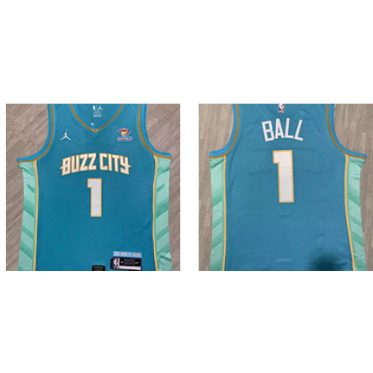 1 Lamelo Ball Buzz City Basketball Jersey