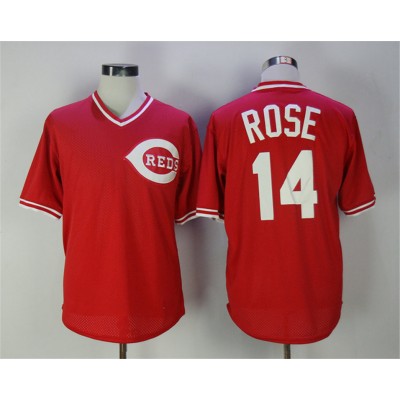 14 Rose Nike Reds Baseball Jersey